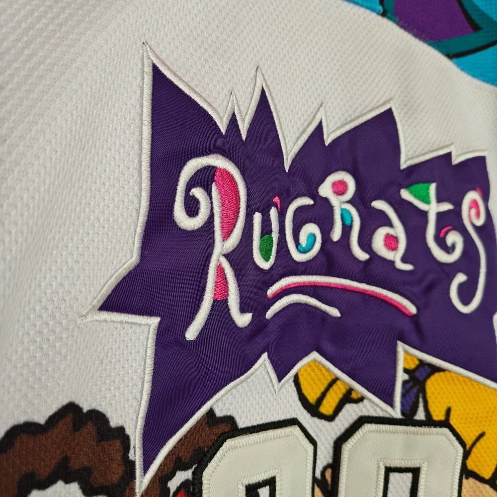 Headgear Classics Hockey Jersey Reptar Nickelodeon Rugrats Embroidered kids XL